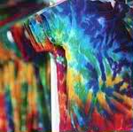tie-dyed clothes