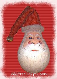 Santa lightbulb