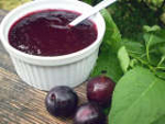 homemade plum jam