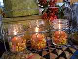 canning jars candles