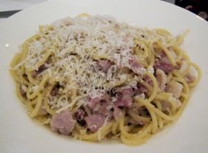 Spaghetti alla carbonara