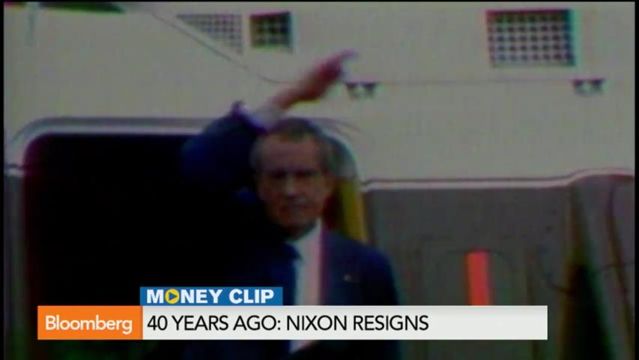 VIDEO: 40 Years Ago: Nixon Resigns as President 1