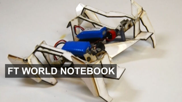 VIDEO: Origami inspires self-assembly robots 1