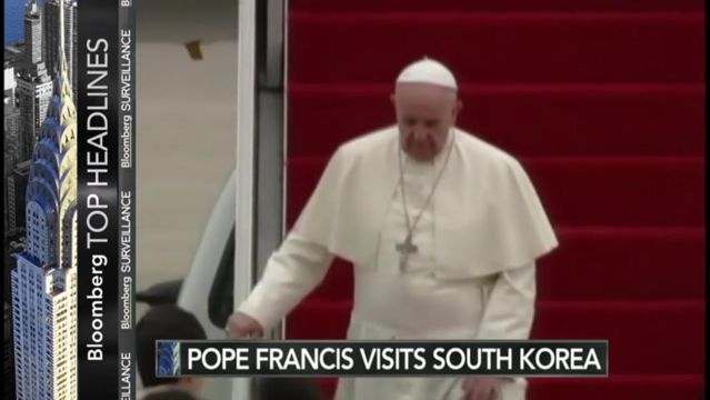 VIDEO: Pope Francis Preaches Peace in South Korean Visit 1