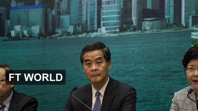 VIDEO: CY Leung appeals for calm in Hong Kong 1