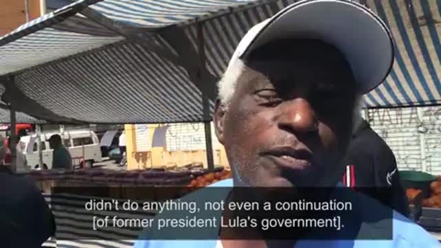 VIDEO: Brazilians - divided on need for change 8
