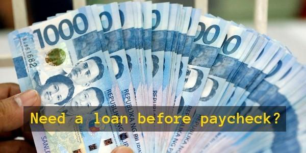 Need a loan before paycheck? Learn how to get a salary loan 1 salary loan