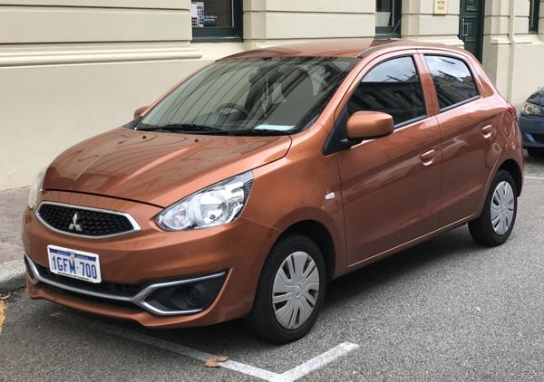 Cheap Trip: 6 Stylish Economy Cars to Travel in America 7 mitsubishi mirage