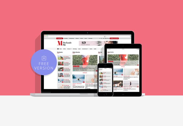 wordpress theme default mag