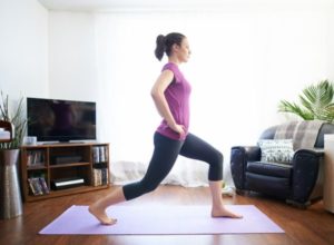 exercising at home 3