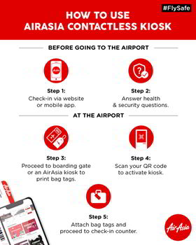 airasia contactless kiosk