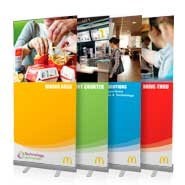 retractable banner stands