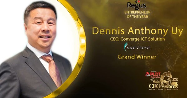 Converge ICT Founder Dennis Anthony H. Uy named Entrepreneur of the Year by Asia CEO Awards 1 Dennis Anthony H. Uy