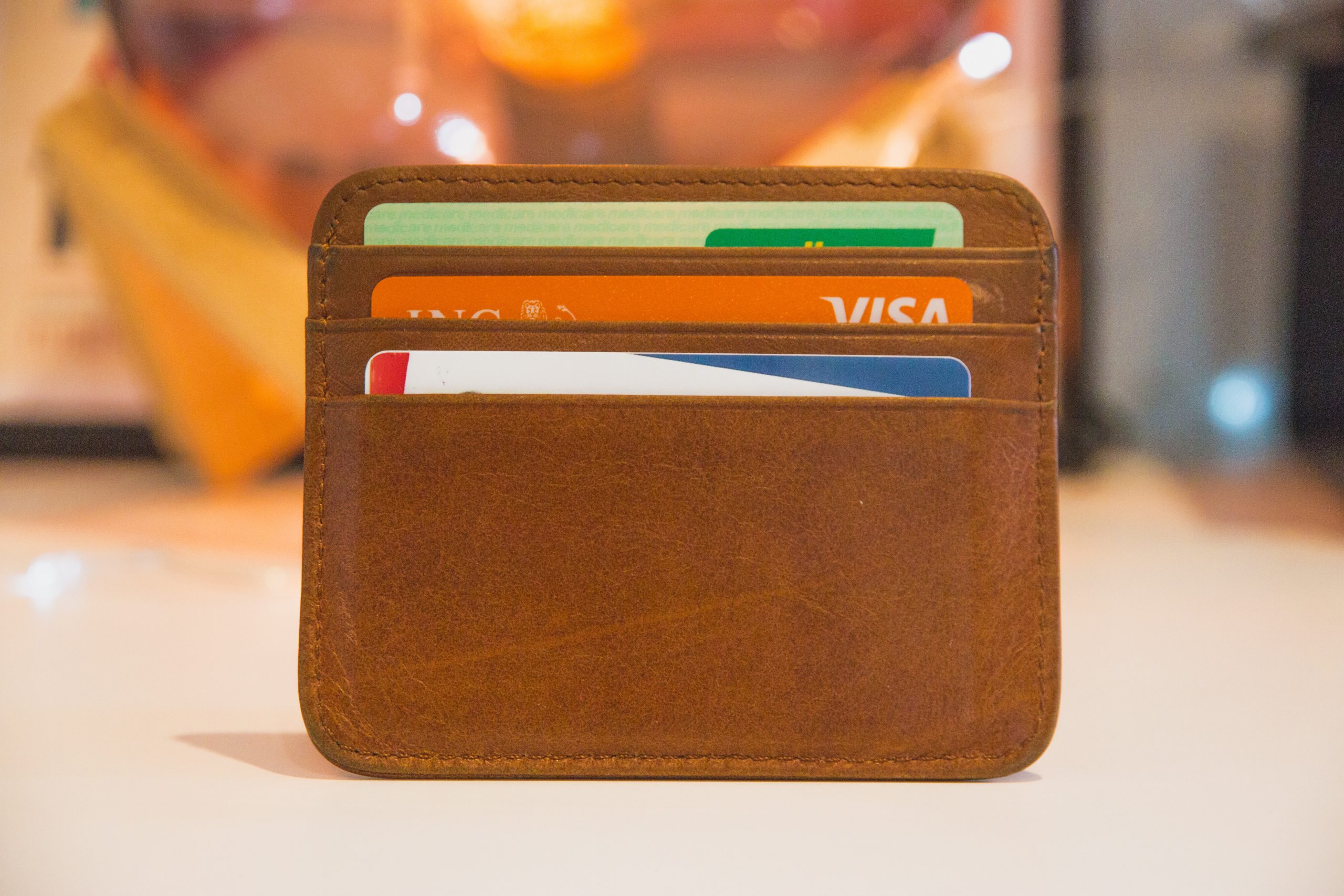 PH credit card industry brown wallet