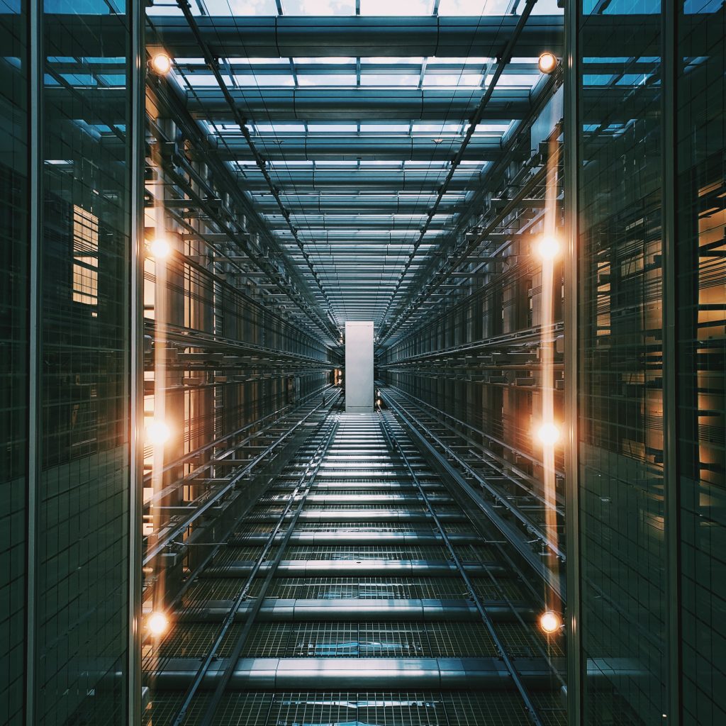 virtual data room photo of gray building
