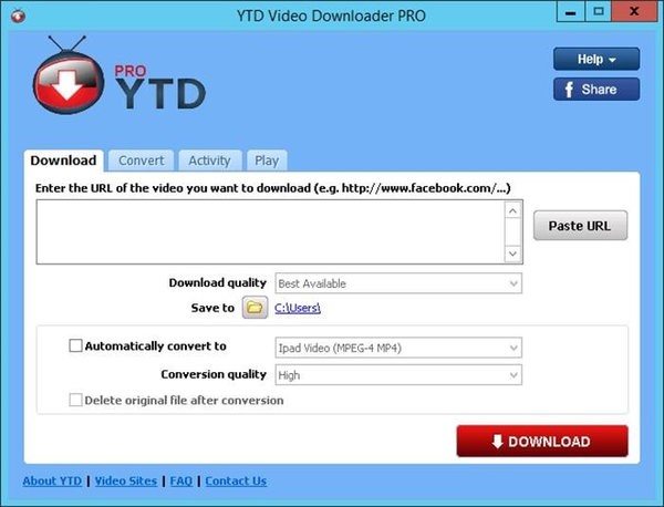 YTD video downloader