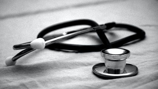 healthcare sector black and gray stethoscope