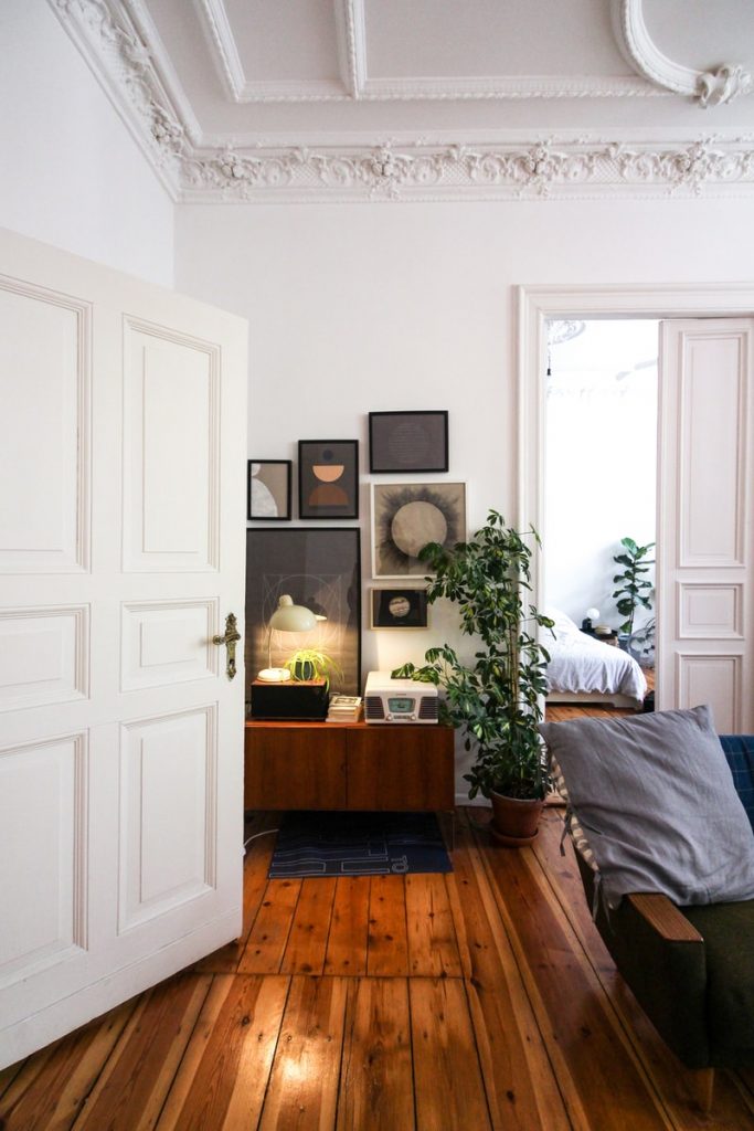 How to Choose Wooden Flooring 3 white wooden door near brown wooden table