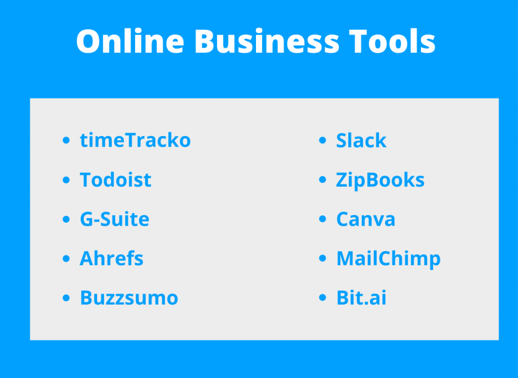 online business tools