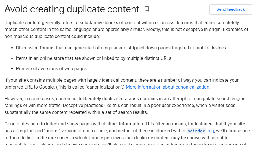 How Does Duplicate Content Affect Your SEO? 5 tips to avoid it 3 avoid duplicate content