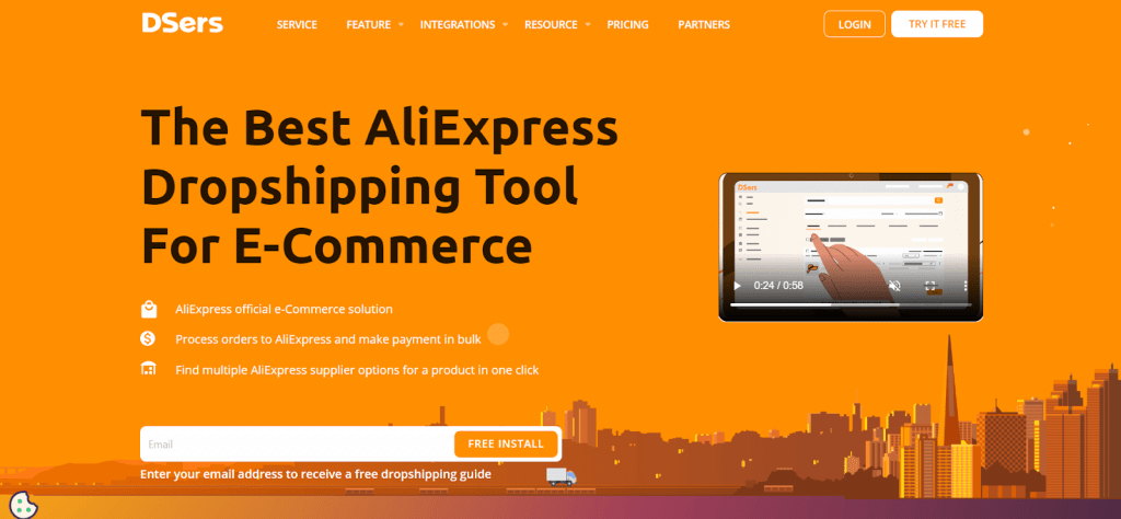 AliExpress dropshipping