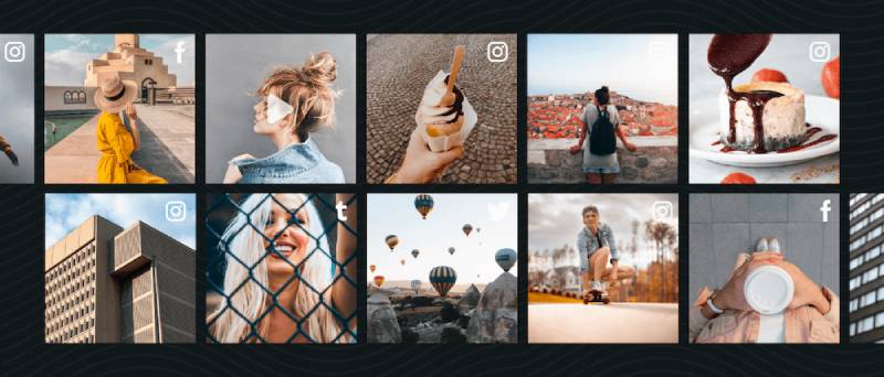 Instagram Wall for virtual events