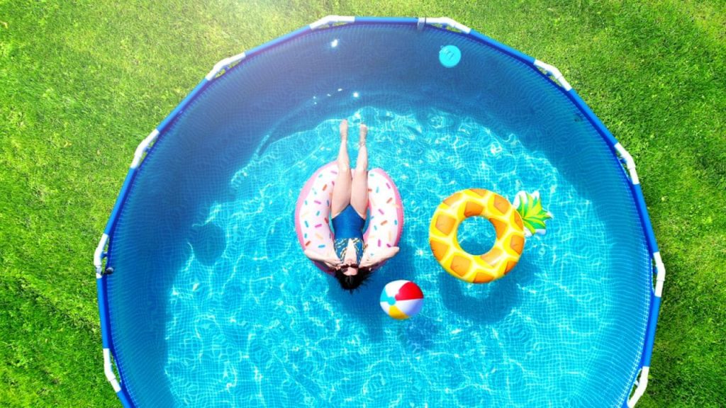 above-ground pool