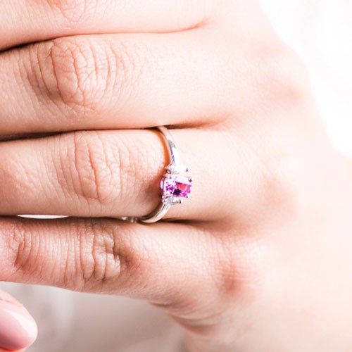 The Upkeep of Sapphire Engagement Rings 2 diamond ring