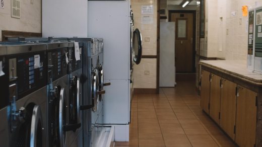Interior of a Laundry