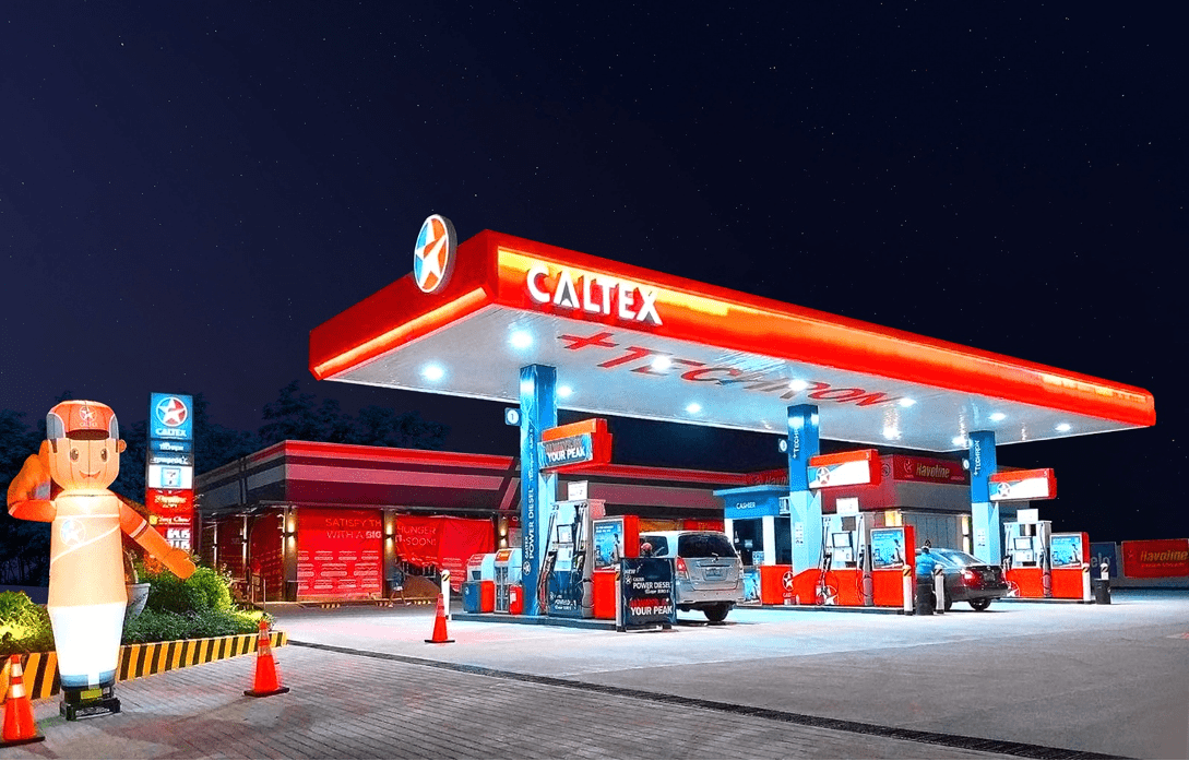 This Caltex station in Ortigas Extension, Pasig City is open to provide quality fuel and services to customers in and near the area