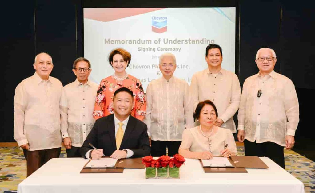 Chevron and BLC signs MOU to enter into a new lease agreement for country’s energy security 1 chevron ph and batangas land