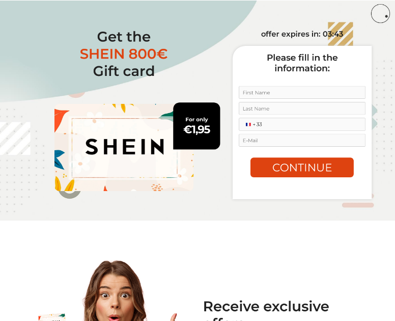 Beyond the discounts: Kaspersky reveals top fraudulent schemes scammers run during Black Friday 2 Example of shopping phishing page