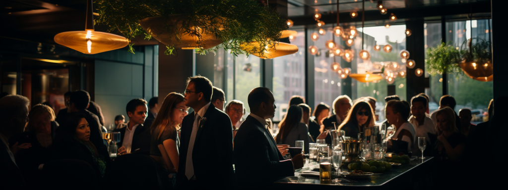 How To Open Your Own Restaurant in New York 2 people in restaurant
