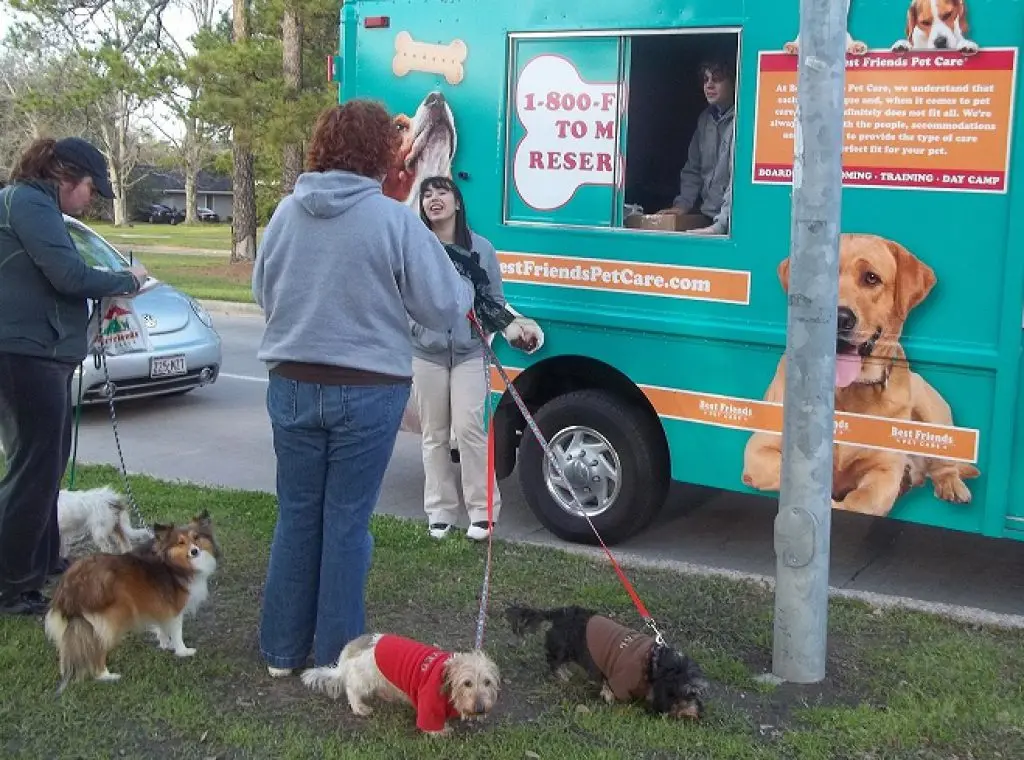 pet care truck