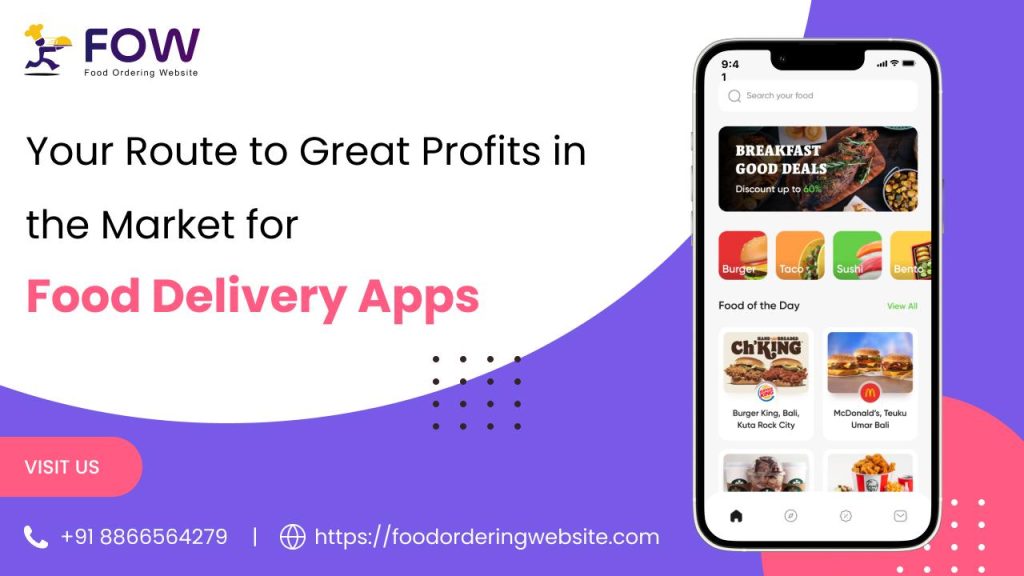 profit with great food delivery applications
