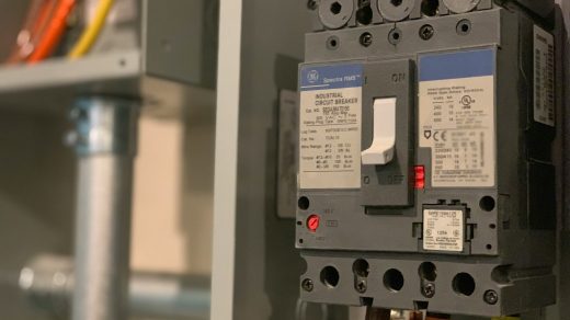 gray power switch box