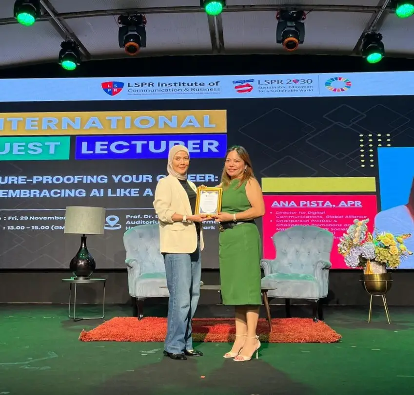ArdentComm CEO inspires future communicators to embrace AI in careers 2 Ana Pista