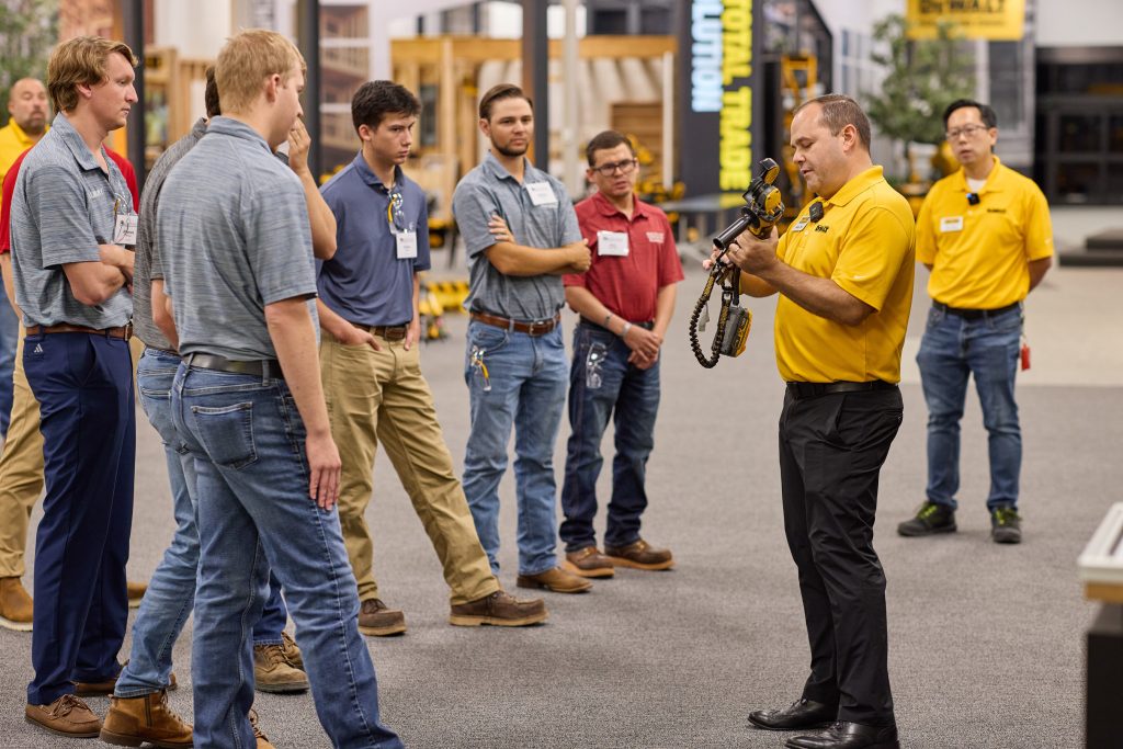 DEWALT hosts students