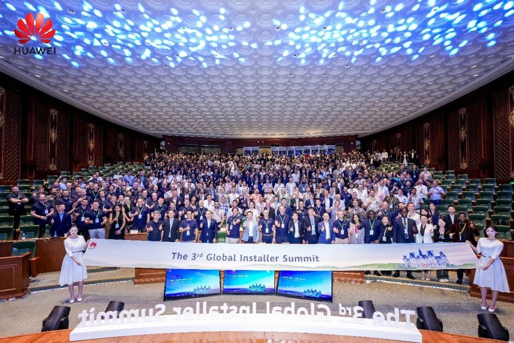 Huawei FusionSolar Hosts 3rd Global Installer Summit Shared Success