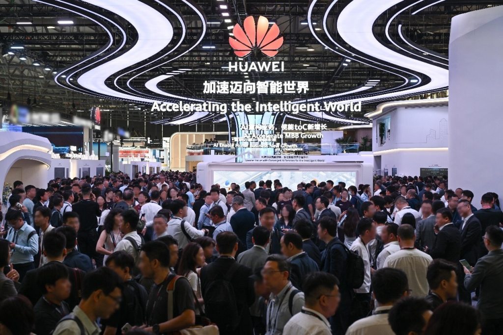 Huawei s booths Hall N1 MWC Shanghai 2025