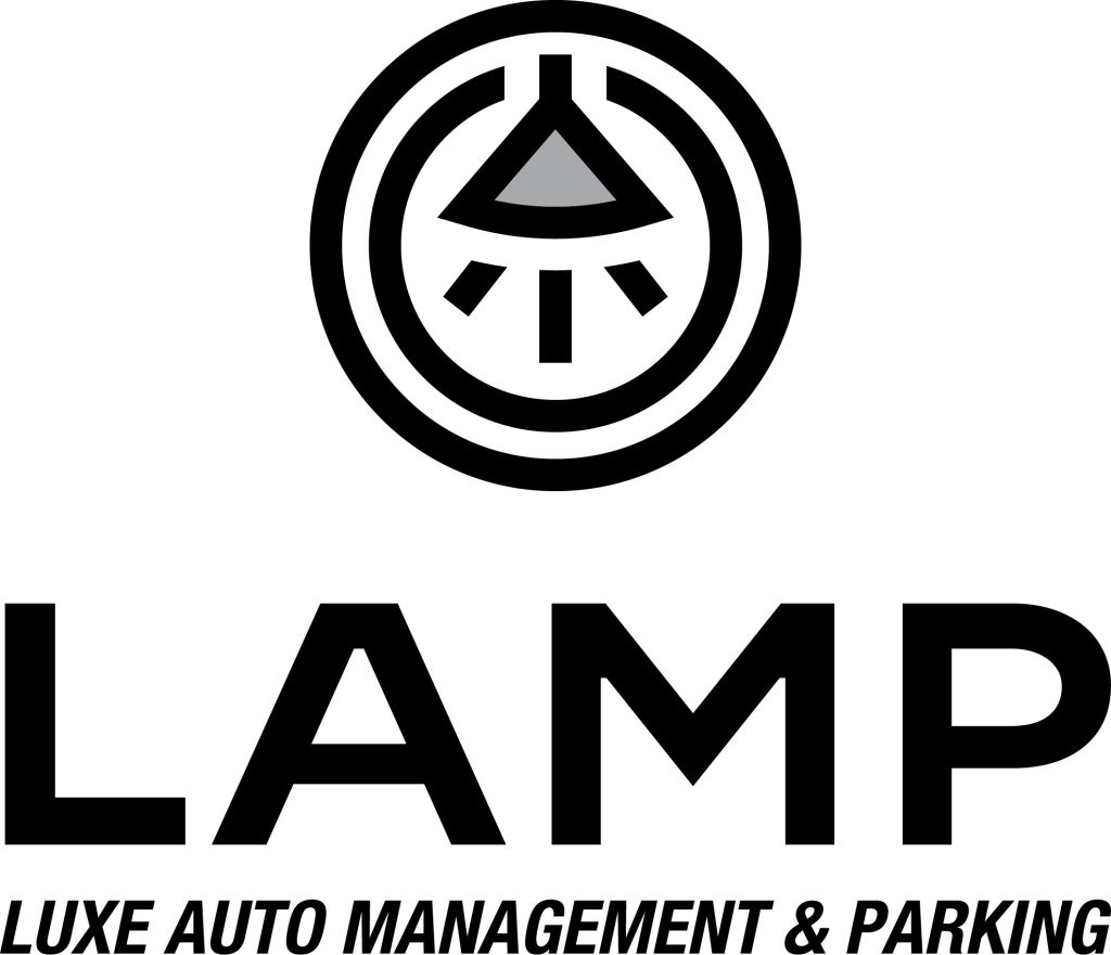 LAMP Luxe Auto Management and Parking Logo