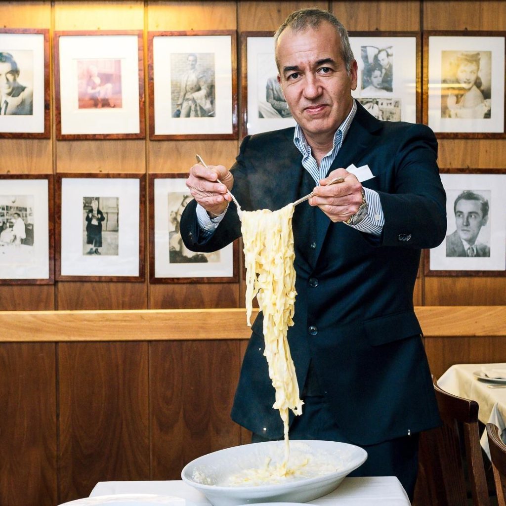 Mario Mozzetti Alfredo alla Scrofa 1