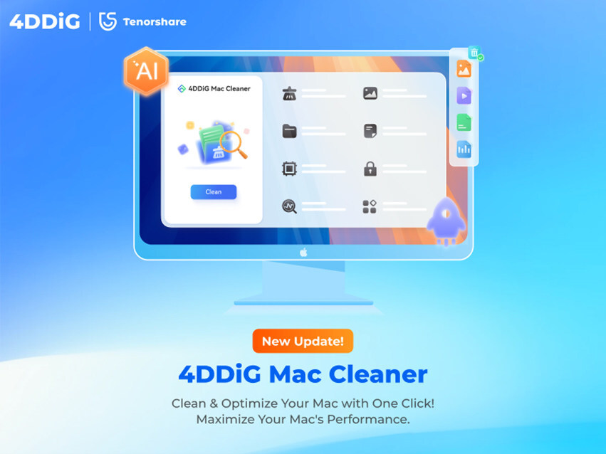 Tenorshare 4DDiG Mac Cleaner V3 0 0 Launches
