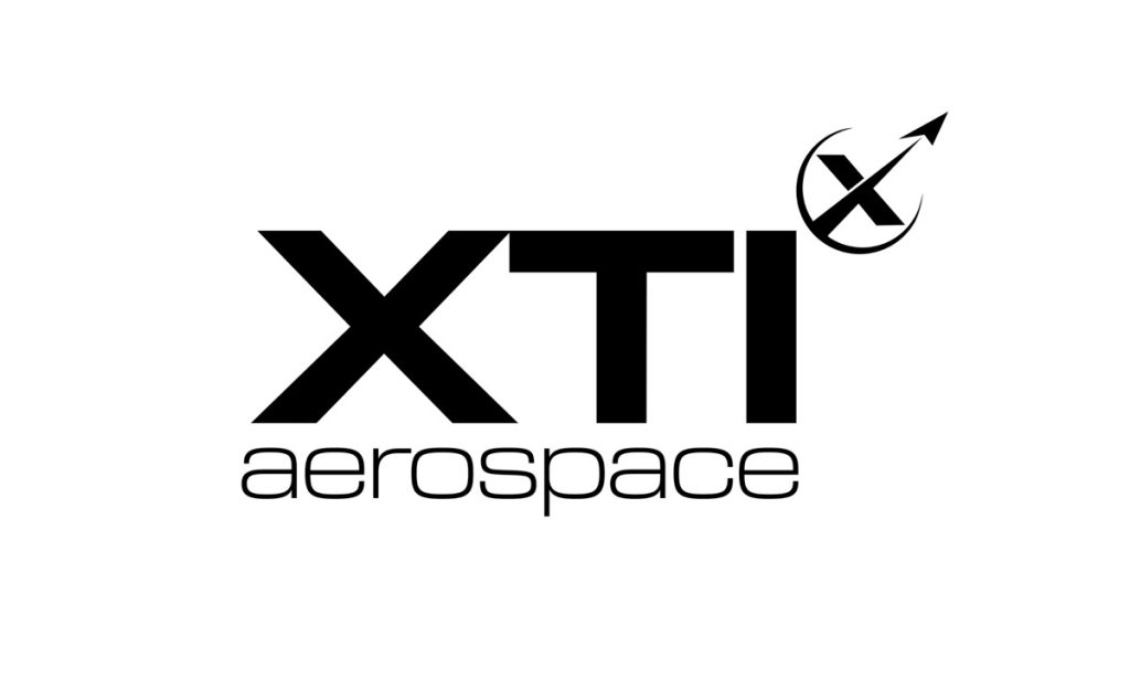 XTI Aerospace Vertical Logo Black
