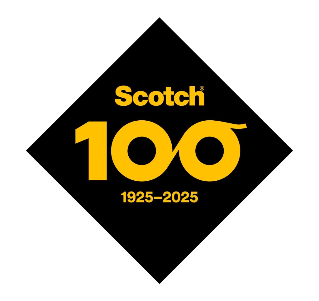Scotch Brand celebrates 100 Years of adhesive solutions and industrial innovation 3 3M Scotch Brand 100 Year Logo