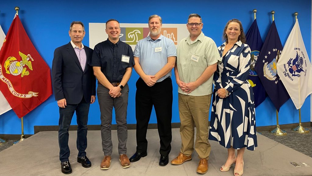 Military Veterans Can Win Free Travel Franchise From Dream Vacations 1 Brad Tolkin Josh Bauer David Conklin Jonathan Oringdulph Debbie Fiorino