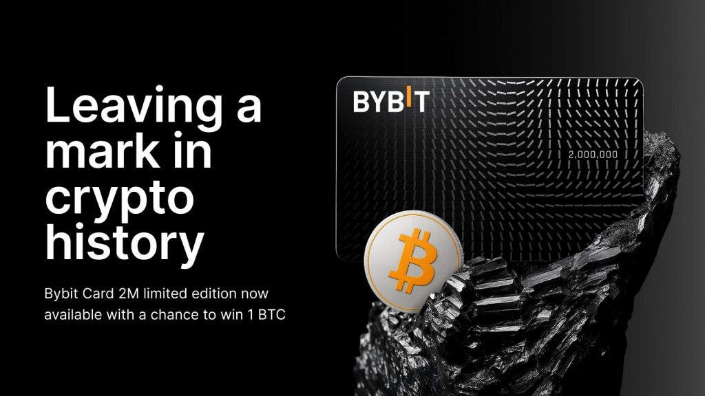 Bybit Card feiert zwei Millionen Nutzer mit einer limitierten Auflage eines Sammlerstücks und einem 1-BTC-Gewinnspiel 4 Bybit Card Celebrates Two Million Users Limited Edition Collectible 1 BTC