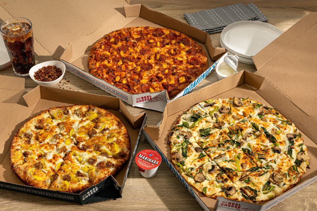 Domino's® Best Deal Ever is Back! Order Any Pizza with Any Toppings for $9.99 5 Dominos Best Deal Ever Promotion 1