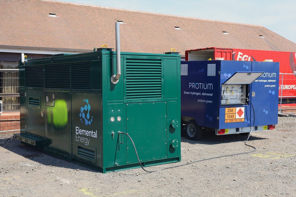 Next-Gen Construction: 200 & 500kVA hybrid fuel-cell power 13 Elemental Energy Mini Trailer