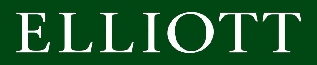 Elliott WhiteText GreenBackground ID facf9659ef5c Logo